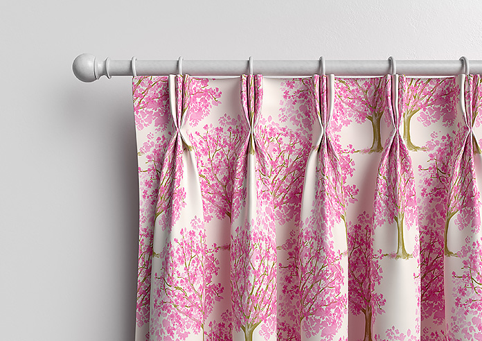 Classic Woodland, Pink Blossom - Made to Measure Curtains - Image 11